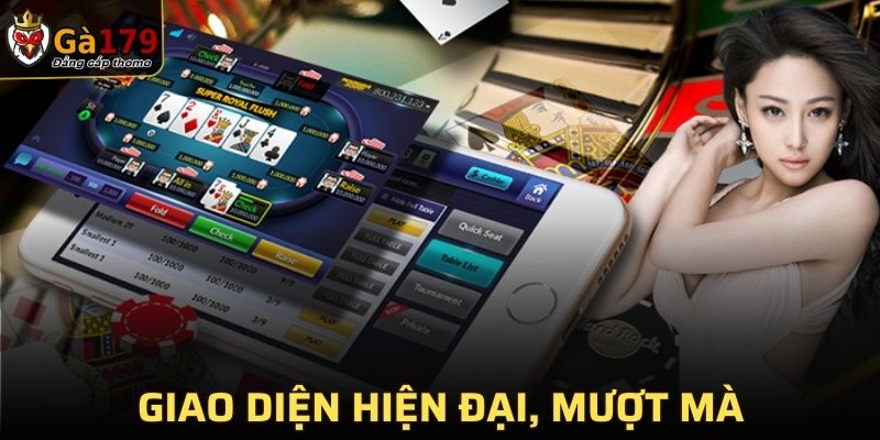 Giao diện hiện đại, mượt mà trong từng cú chạm